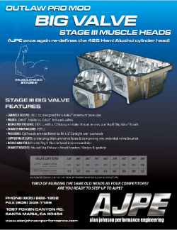 MH II big valve flyer