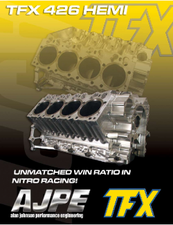 TFX flyer front